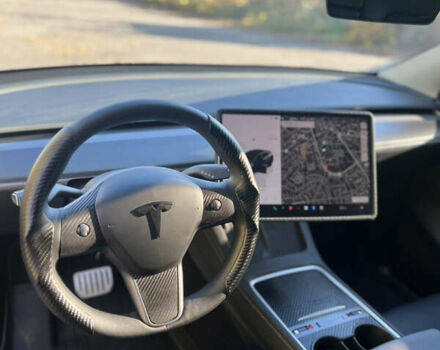 Черный Тесла Model Y, объемом двигателя 0 л и пробегом 35 тыс. км за 36000 $, фото 8 на Automoto.ua