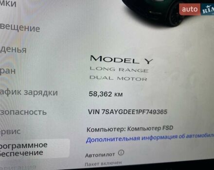 Тесла Model Y 2023 в Киеве на Automoto.ua Черный Тесла Model Y, объемом двигателя 0 л и пробегом 58 тыс. км за 29000 $, фото 10 на Automoto.ua