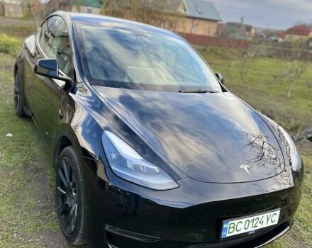 Черный Тесла Model Y, объемом двигателя 0 л и пробегом 36 тыс. км за 24500 $, фото 1 на Automoto.ua