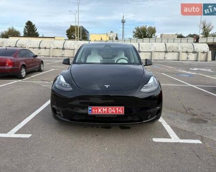 Черный Тесла Model Y, объемом двигателя 0 л и пробегом 34 тыс. км за 25000 $, фото 4 на Automoto.ua
