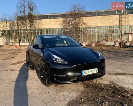 Черный Тесла Model Y, объемом двигателя 0 л и пробегом 25 тыс. км за 26500 $, фото 2 на Automoto.ua