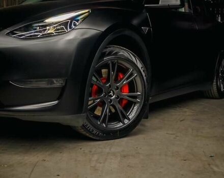 Черный Тесла Model Y, объемом двигателя 0 л и пробегом 34 тыс. км за 46999 $, фото 7 на Automoto.ua