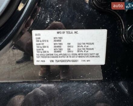 Чорний Тесла Model Y, об'ємом двигуна 0 л та пробігом 10 тис. км за 33999 $, фото 7 на Automoto.ua