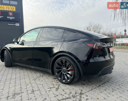 Черный Тесла Model Y, объемом двигателя 0 л и пробегом 25 тыс. км за 31500 $, фото 5 на Automoto.ua