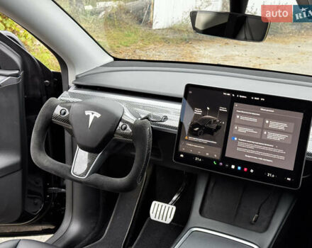 Чорний Тесла Model Y, об'ємом двигуна 0 л та пробігом 56 тис. км за 28700 $, фото 36 на Automoto.ua