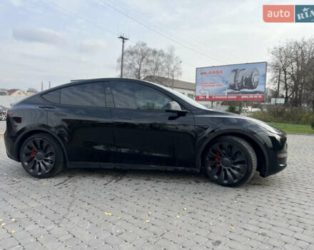 Черный Тесла Model Y, объемом двигателя 0 л и пробегом 25 тыс. км за 31500 $, фото 9 на Automoto.ua