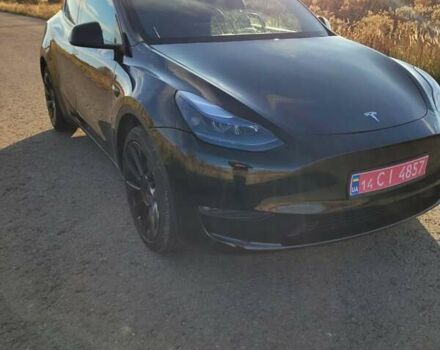 Черный Тесла Model Y, объемом двигателя 0 л и пробегом 57 тыс. км за 23600 $, фото 1 на Automoto.ua
