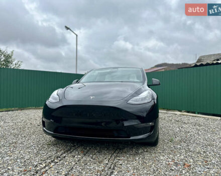 Черный Тесла Model Y, объемом двигателя 0 л и пробегом 1 тыс. км за 43000 $, фото 1 на Automoto.ua