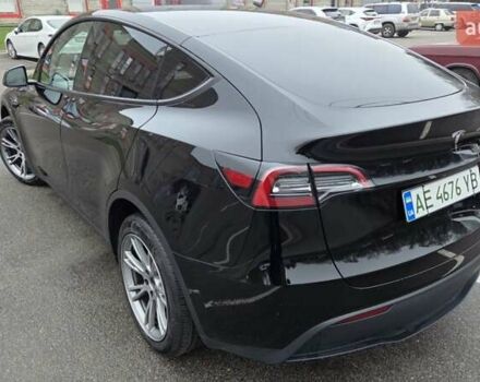 Черный Тесла Model Y, объемом двигателя 0 л и пробегом 49 тыс. км за 28900 $, фото 6 на Automoto.ua