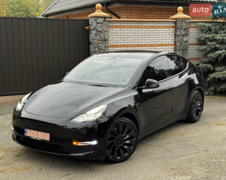 Чорний Тесла Model Y, об'ємом двигуна 0 л та пробігом 56 тис. км за 28700 $, фото 21 на Automoto.ua