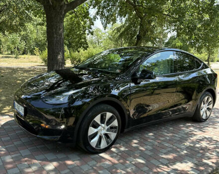Черный Тесла Model Y, объемом двигателя 0 л и пробегом 30 тыс. км за 27900 $, фото 3 на Automoto.ua