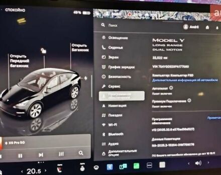 Черный Тесла Model Y, объемом двигателя 0 л и пробегом 32 тыс. км за 26900 $, фото 1 на Automoto.ua