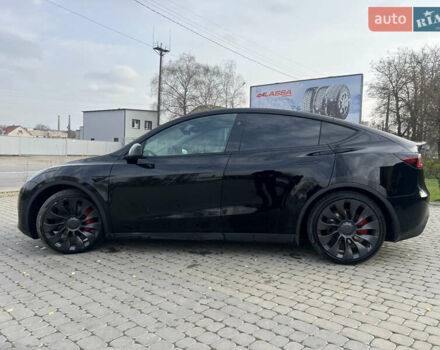 Черный Тесла Model Y, объемом двигателя 0 л и пробегом 25 тыс. км за 31500 $, фото 36 на Automoto.ua