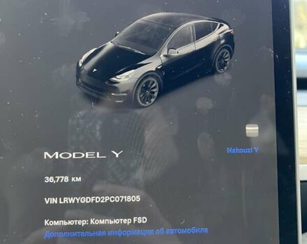 Черный Тесла Model Y, объемом двигателя 0 л и пробегом 36 тыс. км за 24500 $, фото 16 на Automoto.ua