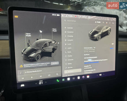 Чорний Тесла Model Y, об'ємом двигуна 0 л та пробігом 46 тис. км за 18500 $, фото 24 на Automoto.ua