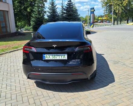 Черный Тесла Model Y, объемом двигателя 0 л и пробегом 28 тыс. км за 33700 $, фото 2 на Automoto.ua