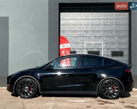 Черный Тесла Model Y, объемом двигателя 0 л и пробегом 17 тыс. км за 34500 $, фото 4 на Automoto.ua
