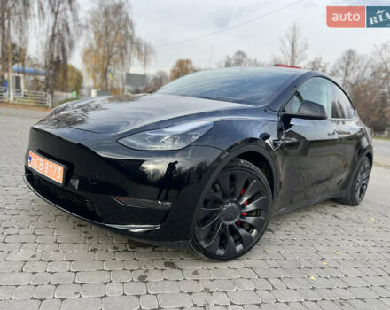Черный Тесла Model Y, объемом двигателя 0 л и пробегом 25 тыс. км за 31500 $, фото 28 на Automoto.ua