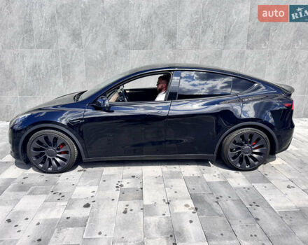Черный Тесла Model Y, объемом двигателя 0 л и пробегом 12 тыс. км за 32500 $, фото 9 на Automoto.ua