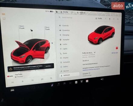 Тесла Model Y 2023 в Сарнах на Automoto.ua Черный Тесла Model Y, объемом двигателя 0 л и пробегом 41 тыс. км за 16850 $, фото 10 на Automoto.ua