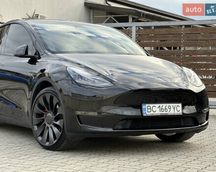 Чорний Тесла Model Y, об'ємом двигуна 0 л та пробігом 38 тис. км за 30799 $, фото 7 на Automoto.ua