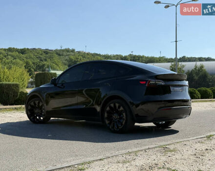 Черный Тесла Model Y, объемом двигателя 0 л и пробегом 1 тыс. км за 38999 $, фото 10 на Automoto.ua