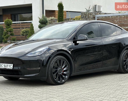 Чорний Тесла Model Y, об'ємом двигуна 0 л та пробігом 38 тис. км за 30799 $, фото 40 на Automoto.ua