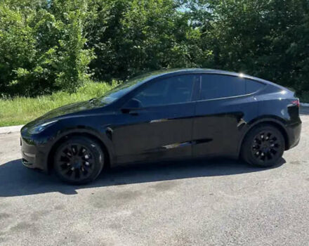 Черный Тесла Model Y, объемом двигателя 0 л и пробегом 42 тыс. км за 25300 $, фото 1 на Automoto.ua