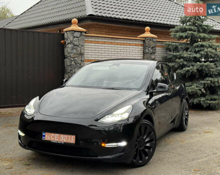Чорний Тесла Model Y, об'ємом двигуна 0 л та пробігом 56 тис. км за 28700 $, фото 19 на Automoto.ua