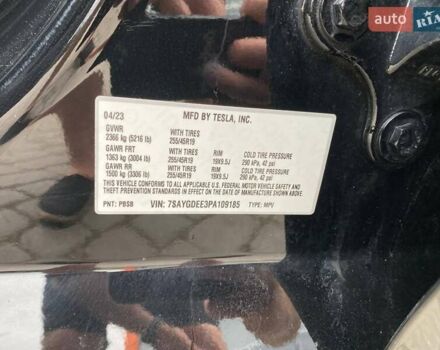 Чорний Тесла Model Y, об'ємом двигуна 0 л та пробігом 78 тис. км за 27300 $, фото 23 на Automoto.ua