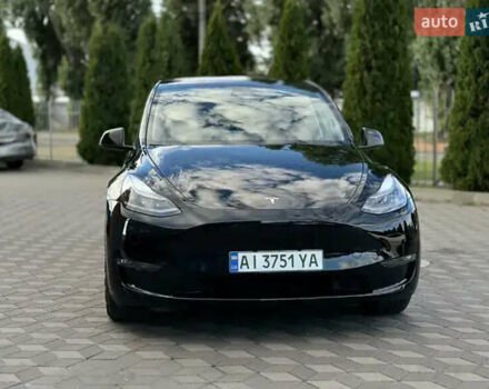Черный Тесла Model Y, объемом двигателя 0 л и пробегом 34 тыс. км за 32500 $, фото 1 на Automoto.ua