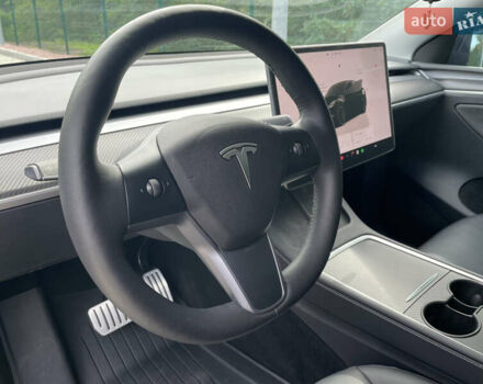 Черный Тесла Model Y, объемом двигателя 0 л и пробегом 39 тыс. км за 31000 $, фото 21 на Automoto.ua