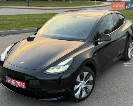 Черный Тесла Model Y, объемом двигателя 0 л и пробегом 67 тыс. км за 33490 $, фото 3 на Automoto.ua
