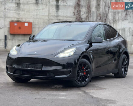 Черный Тесла Model Y, объемом двигателя 0 л и пробегом 19 тыс. км за 36500 $, фото 12 на Automoto.ua