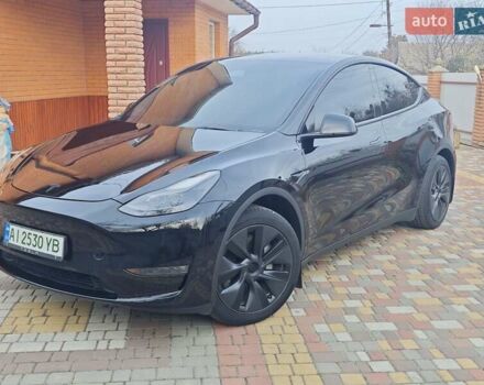 Черный Тесла Model Y, объемом двигателя 0 л и пробегом 13 тыс. км за 32000 $, фото 31 на Automoto.ua