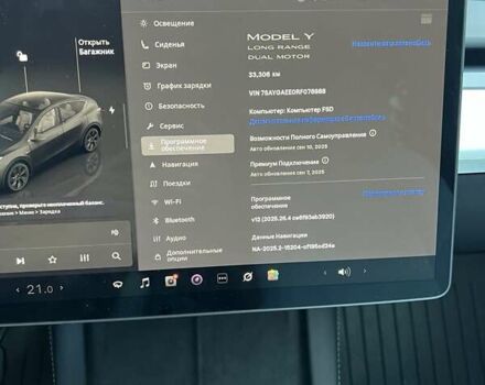 Чорний Тесла Model Y, об'ємом двигуна 0 л та пробігом 32 тис. км за 29900 $, фото 8 на Automoto.ua