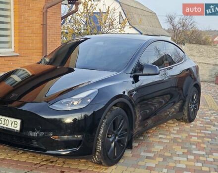 Черный Тесла Model Y, объемом двигателя 0 л и пробегом 13 тыс. км за 32000 $, фото 4 на Automoto.ua