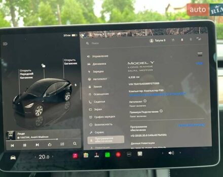 Черный Тесла Model Y, объемом двигателя 0 л и пробегом 4 тыс. км за 29999 $, фото 28 на Automoto.ua