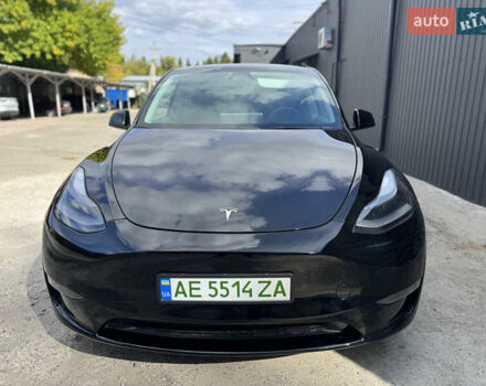 Черный Тесла Model Y, объемом двигателя 0 л и пробегом 2 тыс. км за 38300 $, фото 11 на Automoto.ua