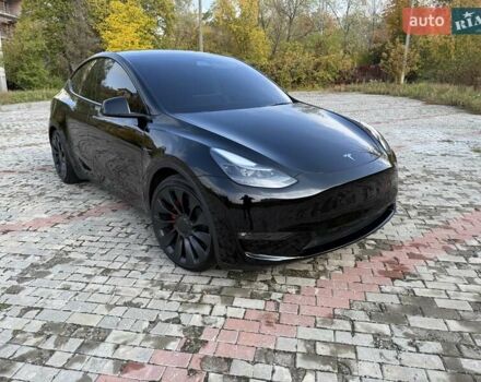 Чорний Тесла Model Y, об'ємом двигуна 0 л та пробігом 21 тис. км за 35000 $, фото 12 на Automoto.ua