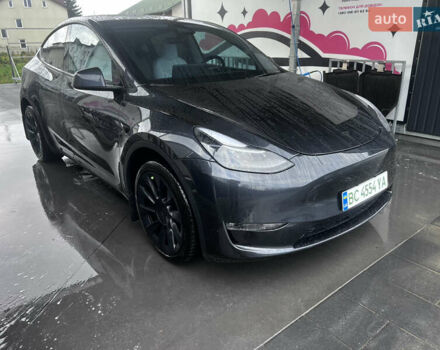 Черный Тесла Model Y, объемом двигателя 0 л и пробегом 24 тыс. км за 33000 $, фото 35 на Automoto.ua