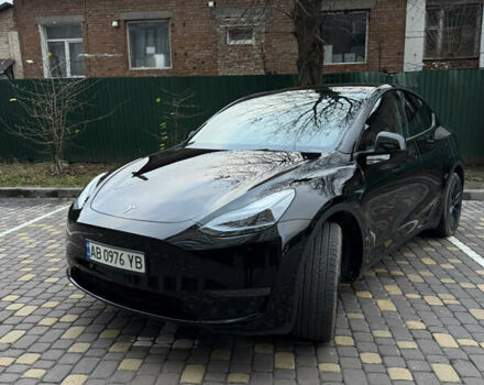 Черный Тесла Model Y, объемом двигателя 0 л и пробегом 9 тыс. км за 31000 $, фото 1 на Automoto.ua