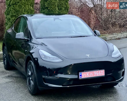 Черный Тесла Model Y, объемом двигателя 0 л и пробегом 5 тыс. км за 33800 $, фото 18 на Automoto.ua
