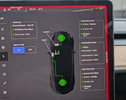 Чорний Тесла Model Y, об'ємом двигуна 0 л та пробігом 17 тис. км за 27500 $, фото 35 на Automoto.ua