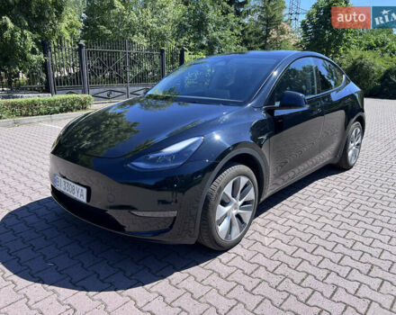 Черный Тесла Model Y, объемом двигателя 0 л и пробегом 46 тыс. км за 26999 $, фото 12 на Automoto.ua