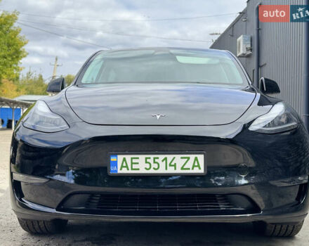 Черный Тесла Model Y, объемом двигателя 0 л и пробегом 2 тыс. км за 38300 $, фото 15 на Automoto.ua