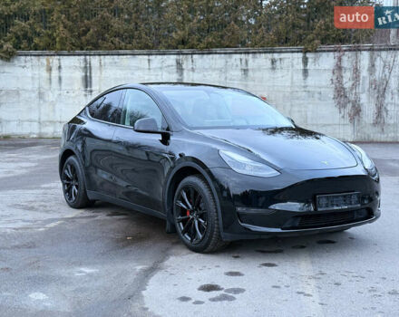 Черный Тесла Model Y, объемом двигателя 0 л и пробегом 19 тыс. км за 36500 $, фото 93 на Automoto.ua