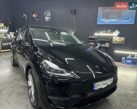 Черный Тесла Model Y, объемом двигателя 0 л и пробегом 80 тыс. км за 28000 $, фото 5 на Automoto.ua