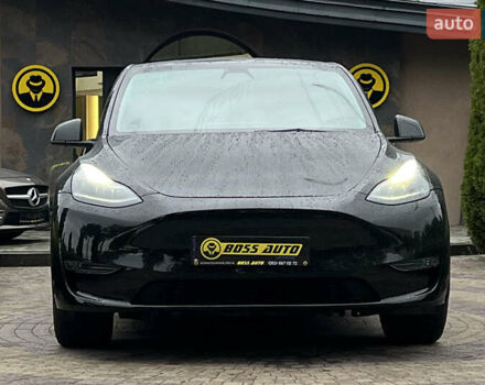 Черный Тесла Model Y, объемом двигателя 0 л и пробегом 10 тыс. км за 34900 $, фото 1 на Automoto.ua