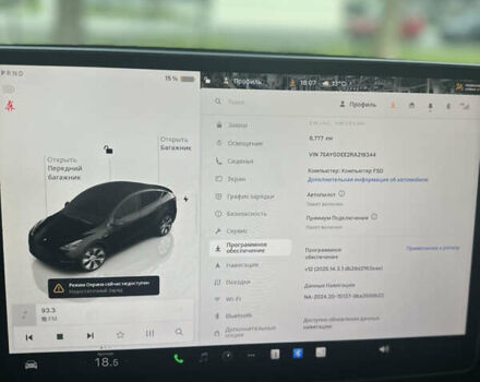 Черный Тесла Model Y, объемом двигателя 0 л и пробегом 7 тыс. км за 34300 $, фото 31 на Automoto.ua